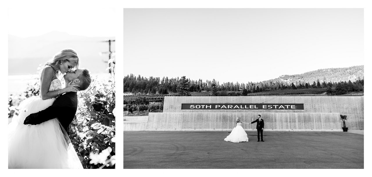 Tyler and Alex 50th Parallel Winery Wedding